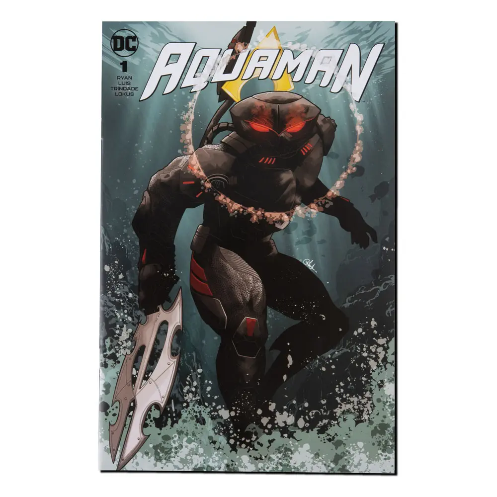 DC Direct Page Punchers Action Figure Black Manta (Aquaman) 18 cm termékfotó