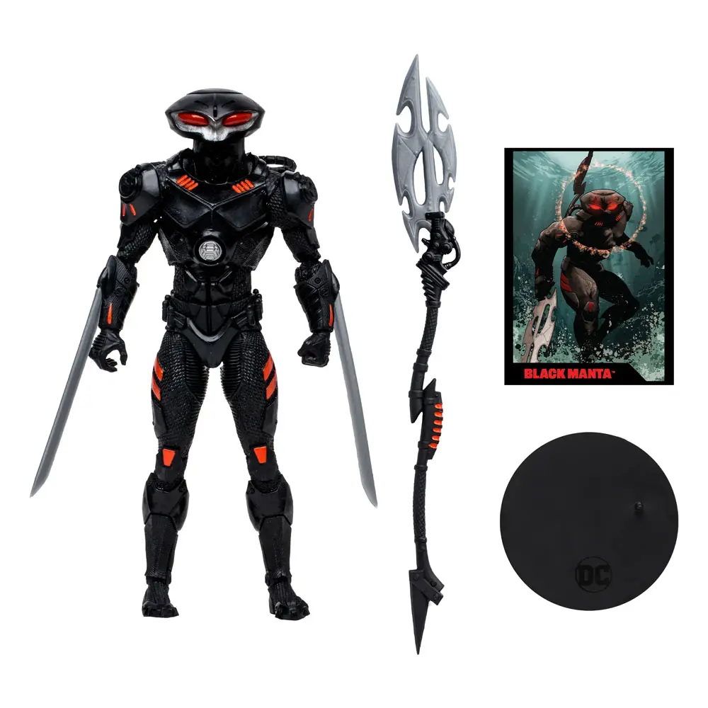 DC Direct Page Punchers Action Figure Black Manta (Aquaman) 18 cm termékfotó