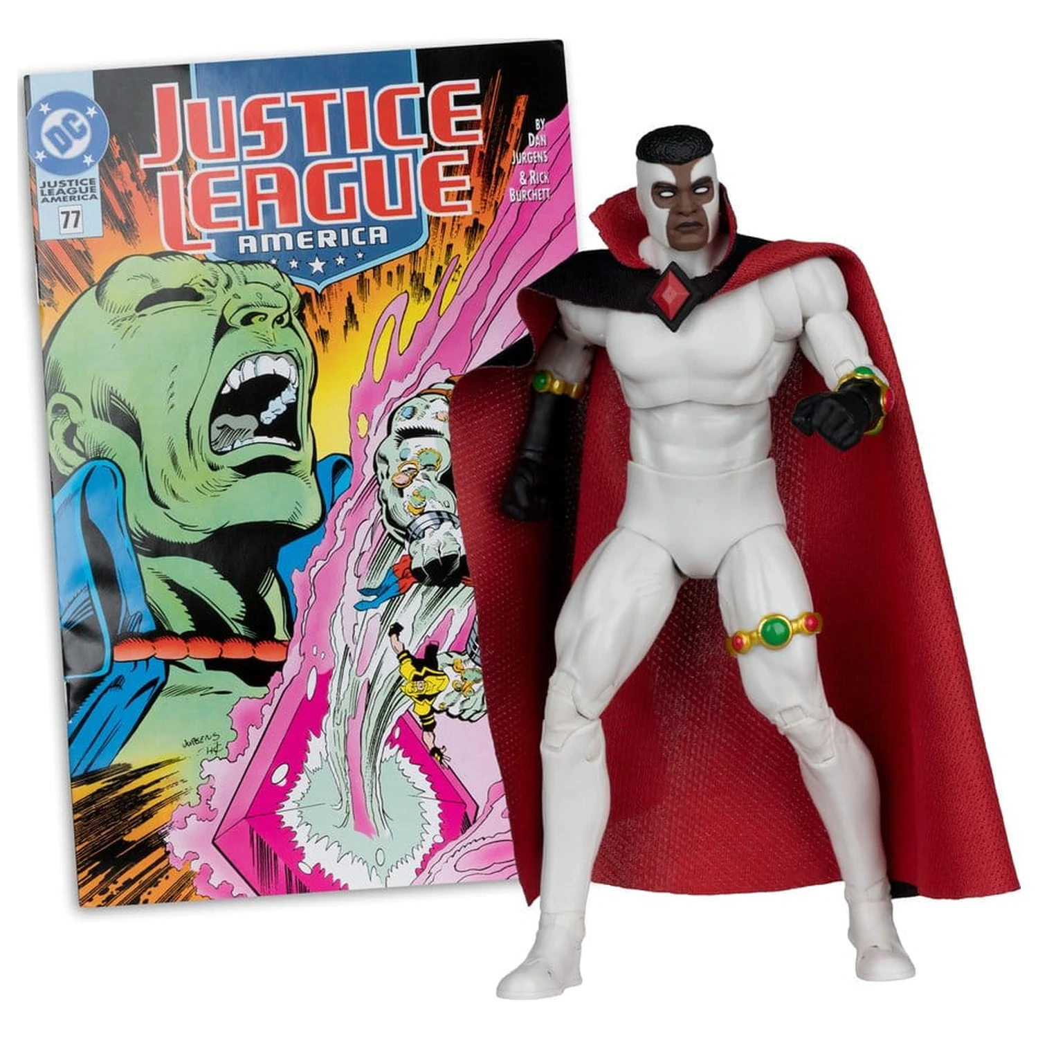 DC Direct Page Punchers Action Figure Bloodwynd (Justice League #77) (Red Platinum Edition) 18 cm product photo