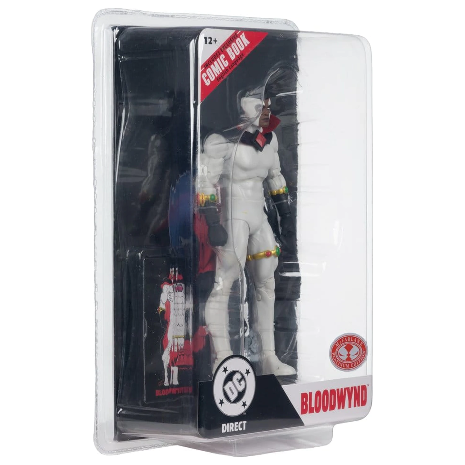 DC Direct Page Punchers Action Figure Bloodwynd (Justice League #77) (Red Platinum Edition) 18 cm product photo