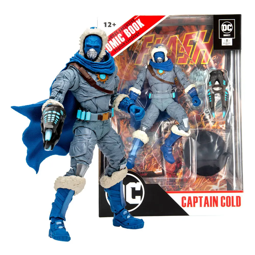 DC Direct Page Punchers Action Figure Captain Cold (The Flash Comic) 18 cm termékfotó