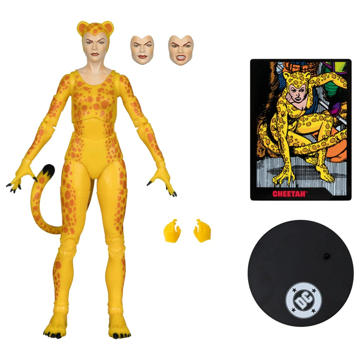 DC Direct Page Punchers Action Figure Cheetah (Crisis on Infinite Earths)(Red Platinum Edition) 17 cm product photo