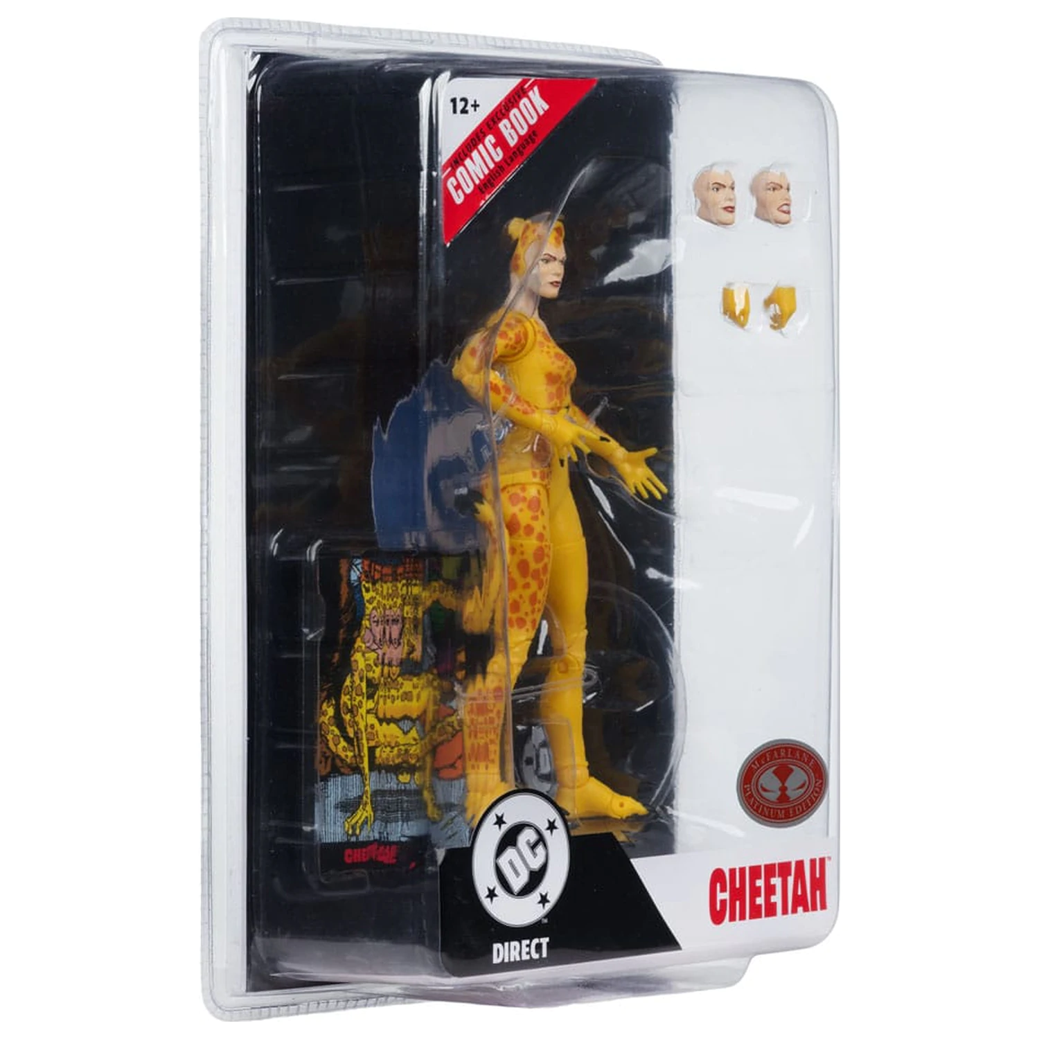 DC Direct Page Punchers Action Figure Cheetah (Crisis on Infinite Earths)(Red Platinum Edition) 17 cm product photo