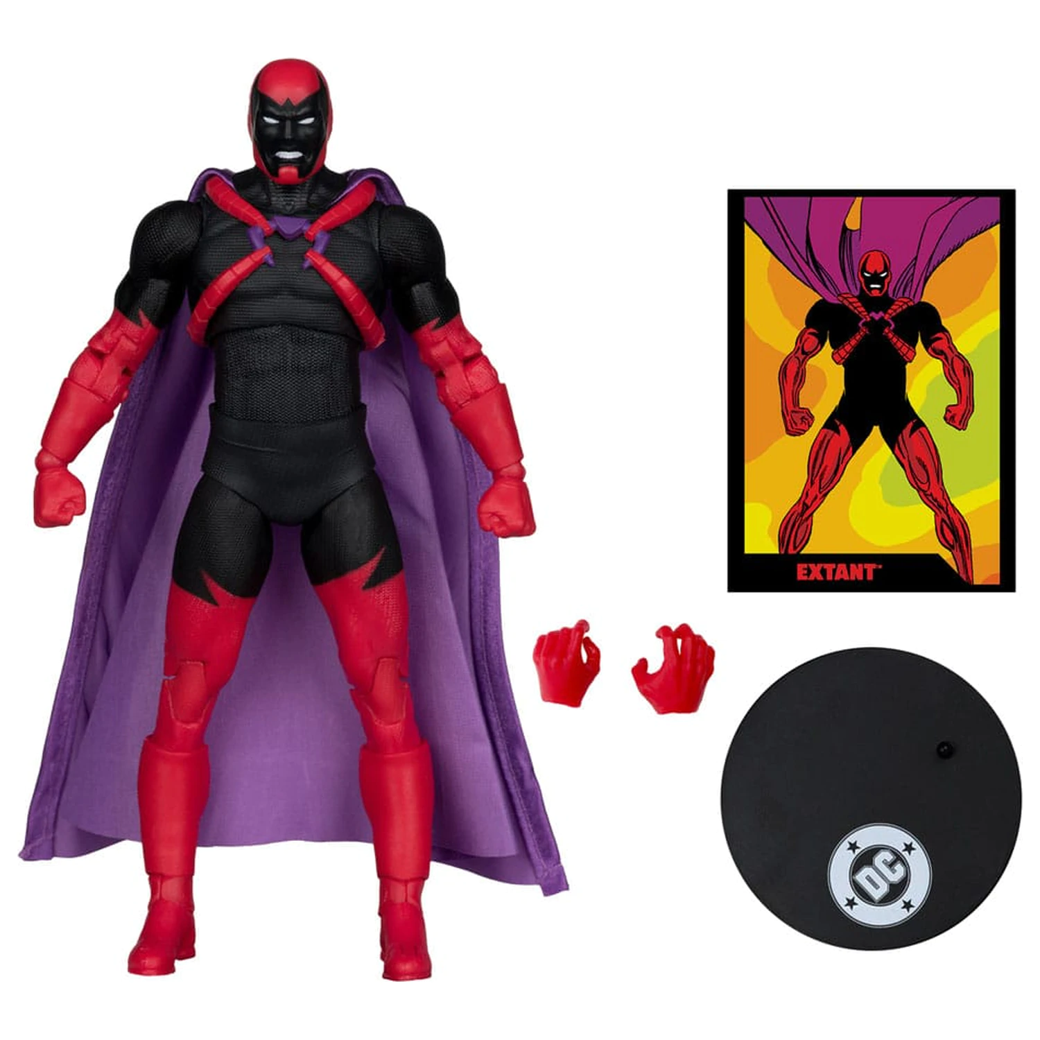 DC Direct Page Punchers Action Figure Extant (Zero Hour) (Red Platinum Edition) 19 cm product photo