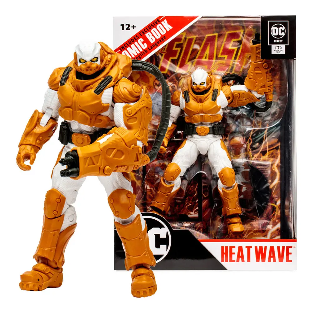 DC Direct Page Punchers Action Figure Heatwave (The Flash Comic) 18 cm termékfotó