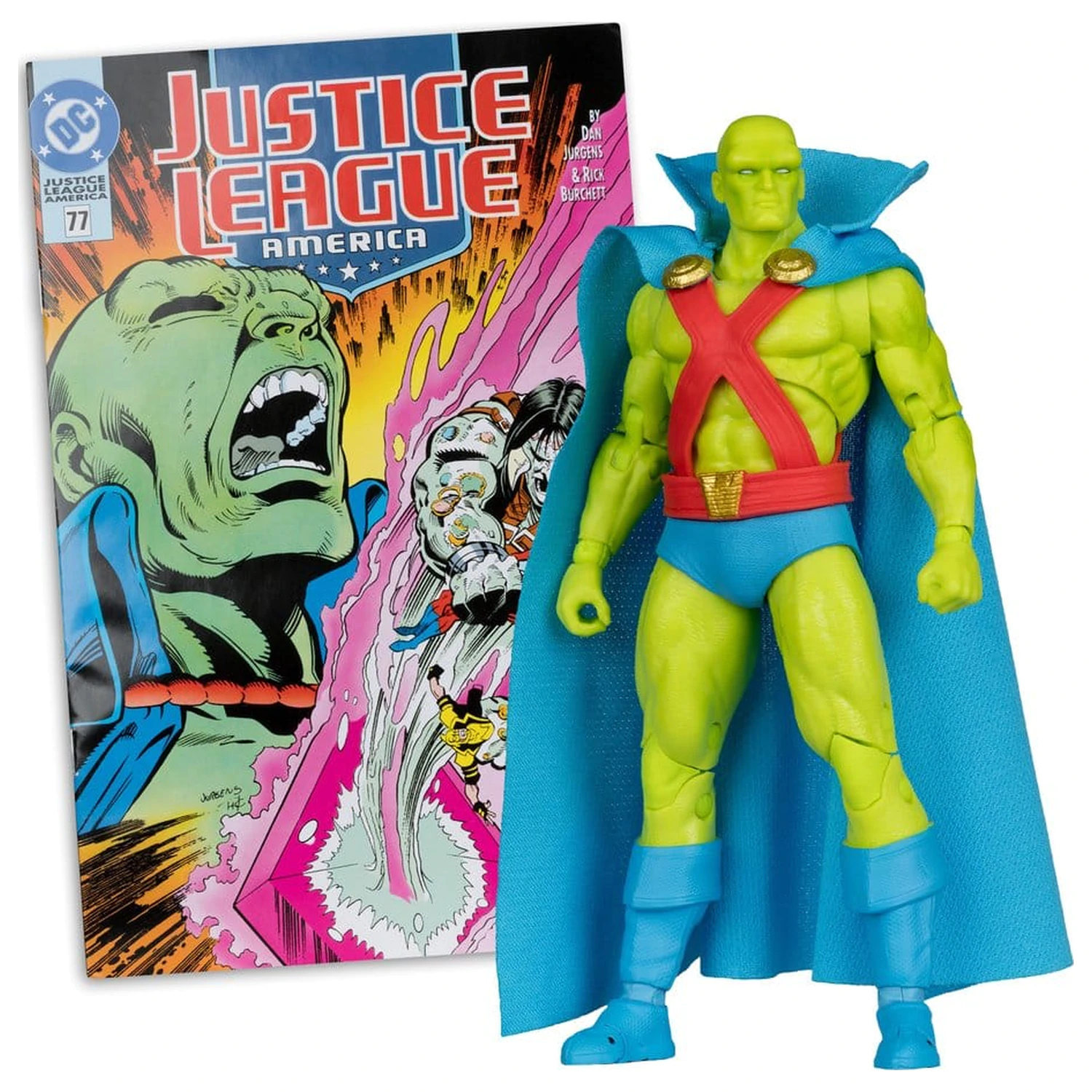 DC Direct Page Punchers Action Figure Martian Manhunter (Justice League #77) 18 cm product photo