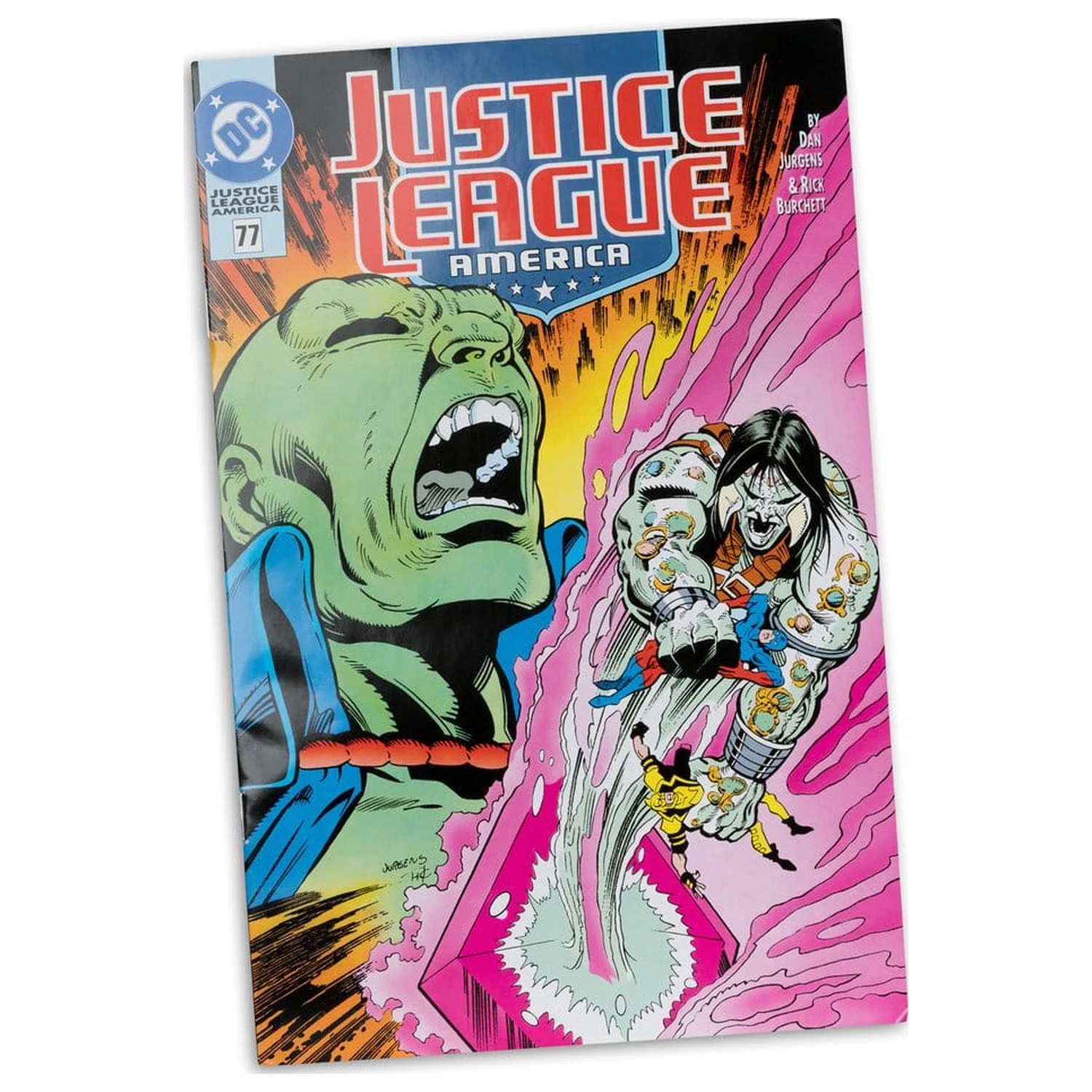 DC Direct Page Punchers Action Figure Martian Manhunter (Justice League #77) 18 cm product photo