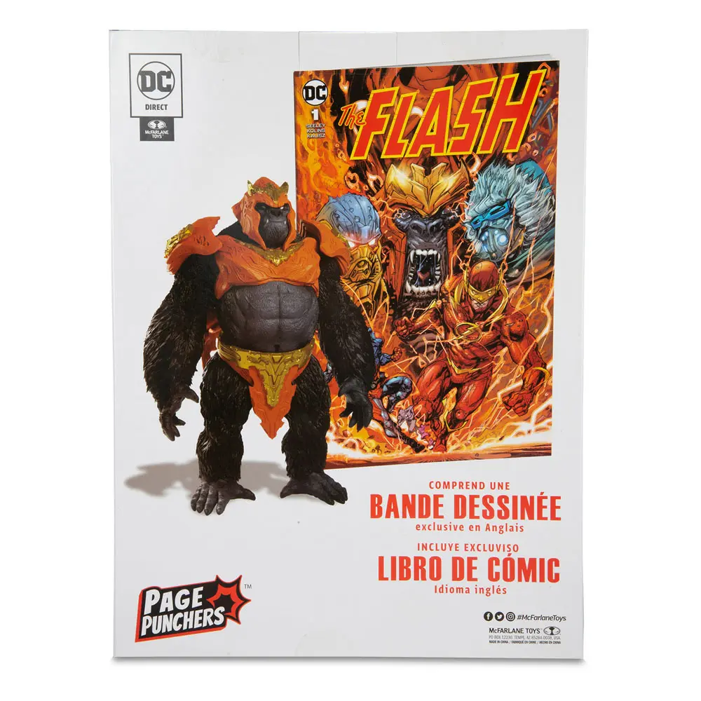 DC Direct Page Punchers Megafigs Action Figure Gorilla Grodd (The Flash Comic) 30 cm product photo