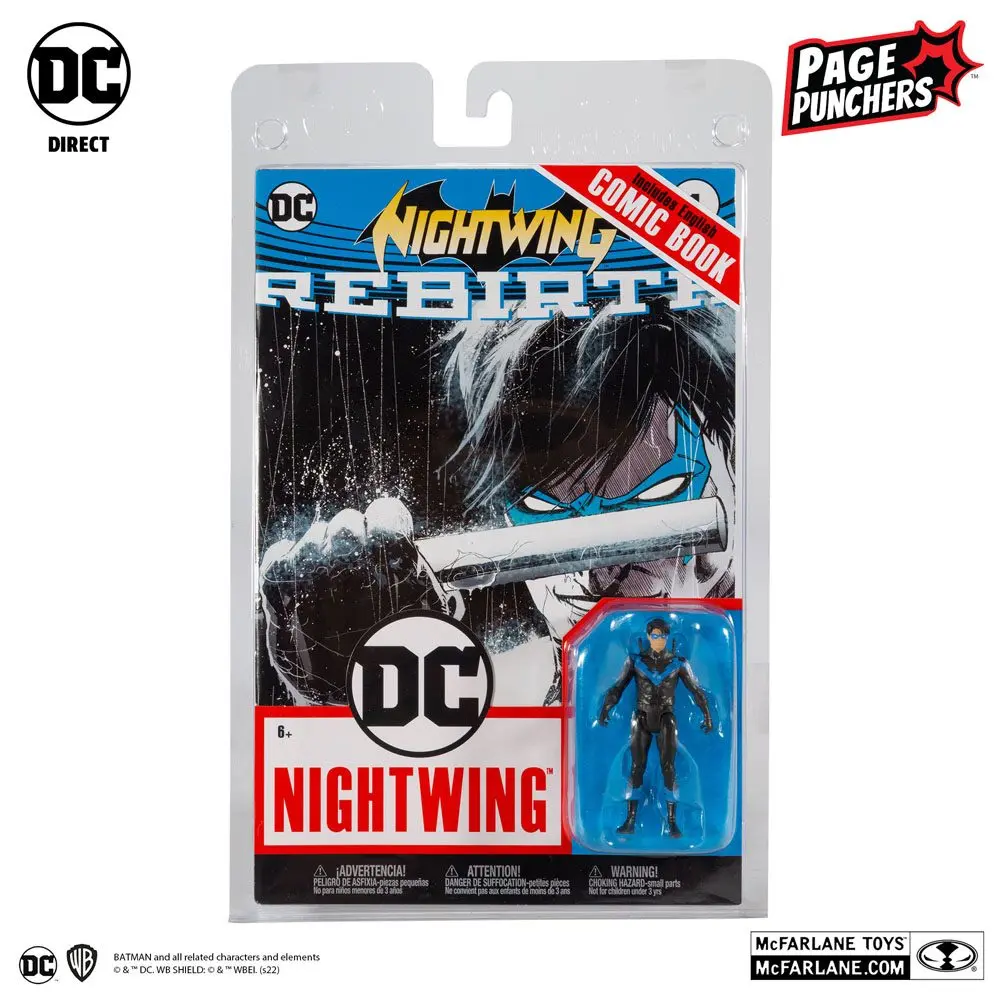 DC Direct Page Punchers Action Figure Nightwing (DC Rebirth) 8 cm product photo