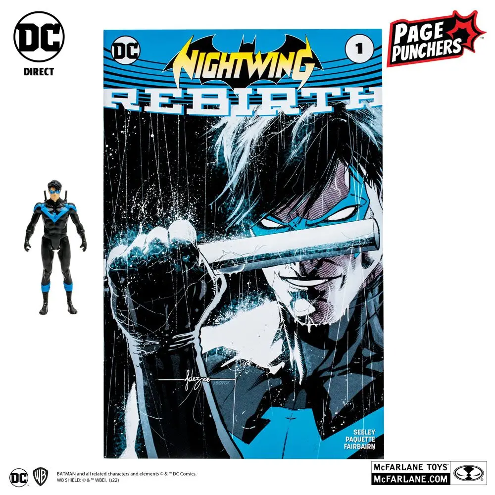 DC Direct Page Punchers Action Figure Nightwing (DC Rebirth) 8 cm product photo