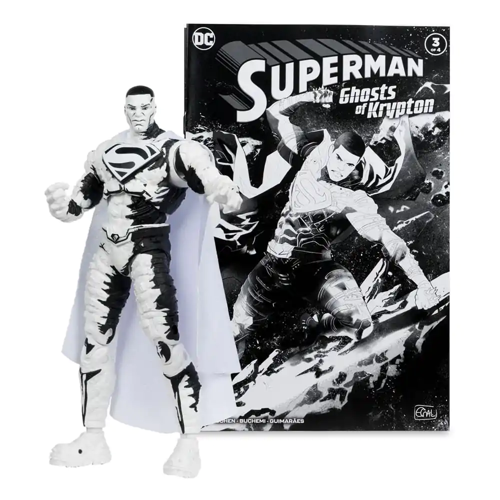 DC Direct Page Punchers Action Figures & Comic Book Pack of 4 Superman Series (Sketch Edition) (Gold Label) 18 cm product photo