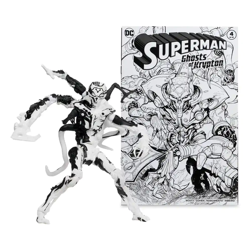 DC Direct Page Punchers Action Figures & Comic Book Pack of 4 Superman Series (Sketch Edition) (Gold Label) 18 cm termékfotó