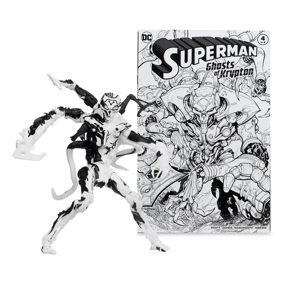 DC Direct Page Punchers Action Figures & Comic Book Pack of 4 Superman Series (Sketch Edition) (Gold Label) 18 cm product photo