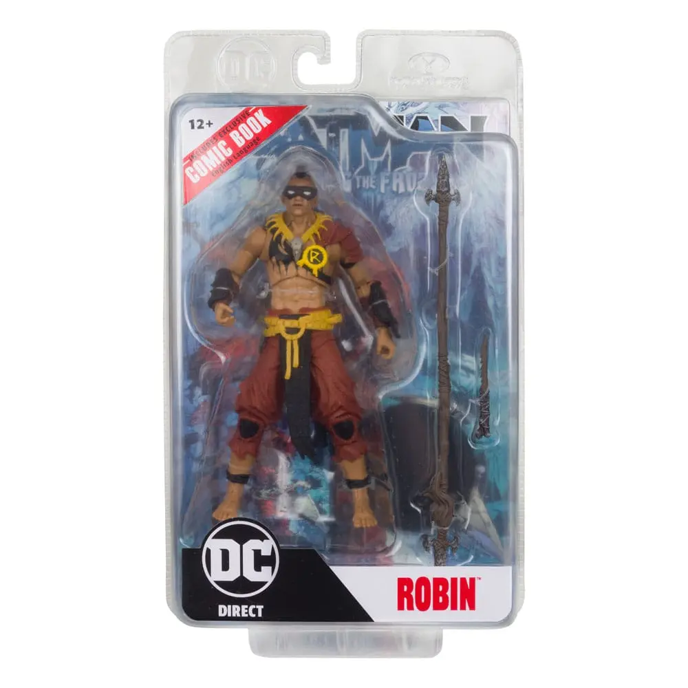 DC Direct Page Punchers Action Figure & Comic Book Robin (Batman: Fighting The Frozen Comic) 18 cm termékfotó