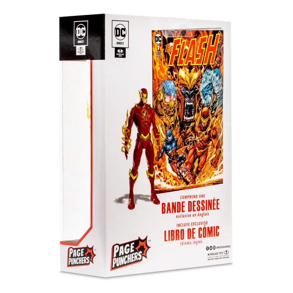 DC Direct Page Punchers Action Figure The Flash Barry Allen (The Flash Comic) 18 cm product photo