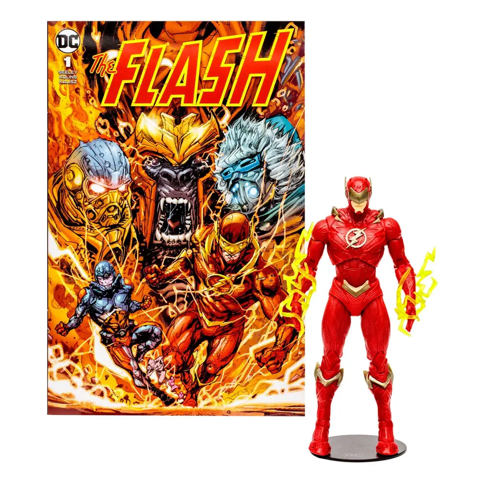 DC Direct Page Punchers Action Figure The Flash Barry Allen (The Flash Comic) 18 cm product photo