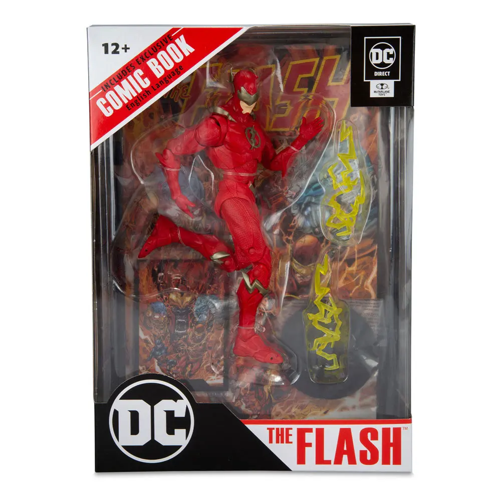 DC Direct Page Punchers Action Figure The Flash Barry Allen (The Flash Comic) 18 cm product photo