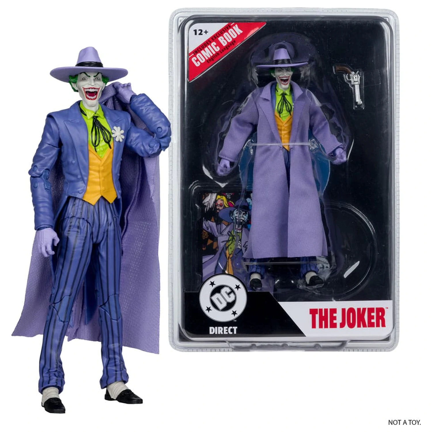 DC Direct Page Punchers Action Figure The Joker (Crisis on Infinite Earths) 18 cm product photo