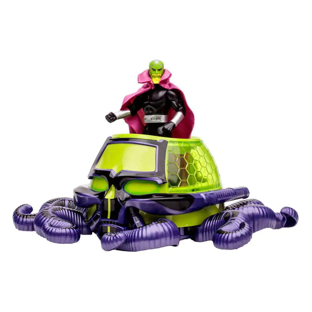 DC Direct Super Powers Action Figure with Vehicles Brainiac with Skull Ship (Gold Label) 12 cm product photo