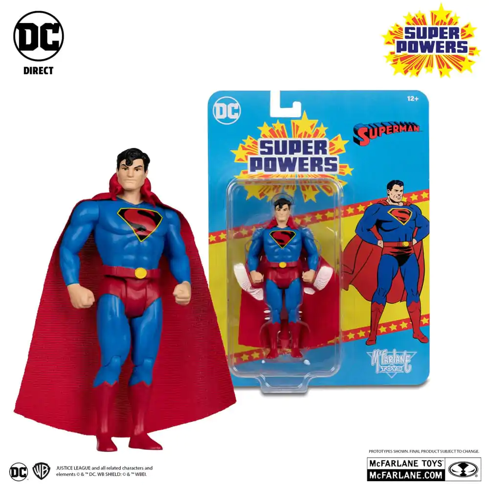 DC Direct Super Powers Action Figure Superman (Fleischer Variant) 13 cm product photo