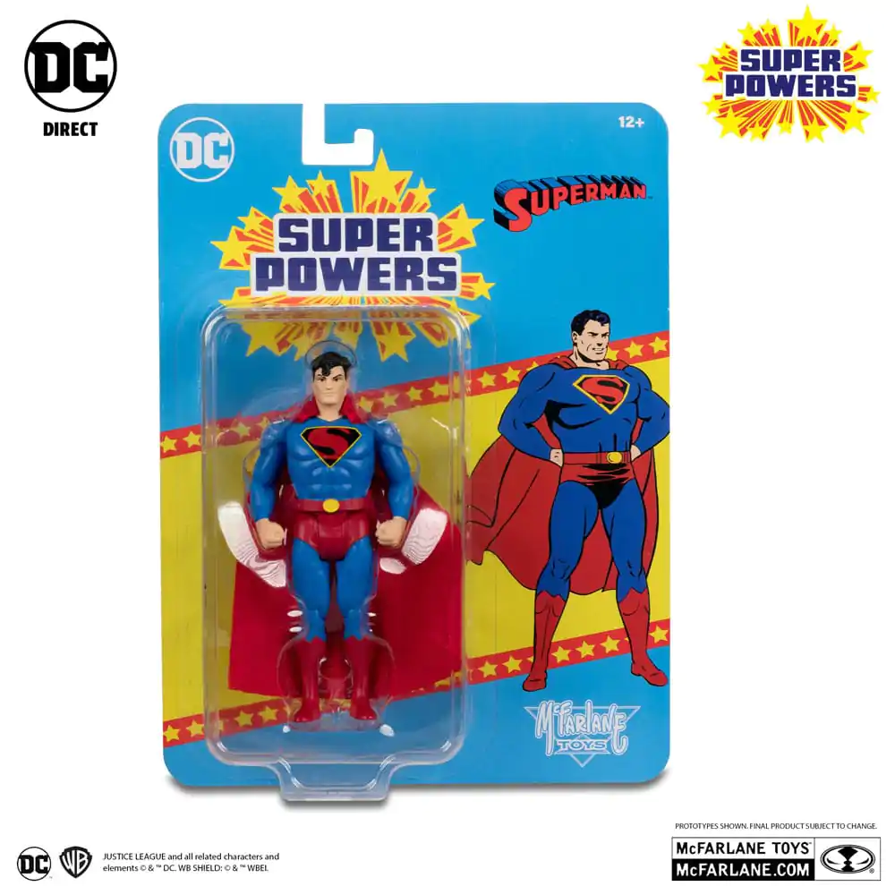 DC Direct Super Powers Action Figure Superman (Fleischer Variant) 13 cm termékfotó