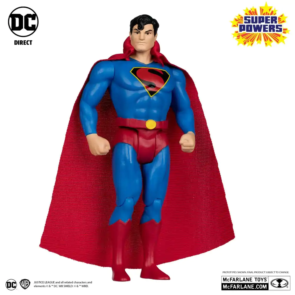 DC Direct Super Powers Action Figure Superman (Fleischer Variant) 13 cm termékfotó