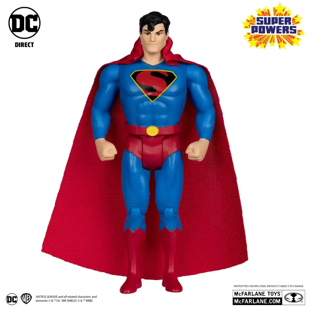 DC Direct Super Powers Action Figure Superman (Fleischer Variant) 13 cm termékfotó