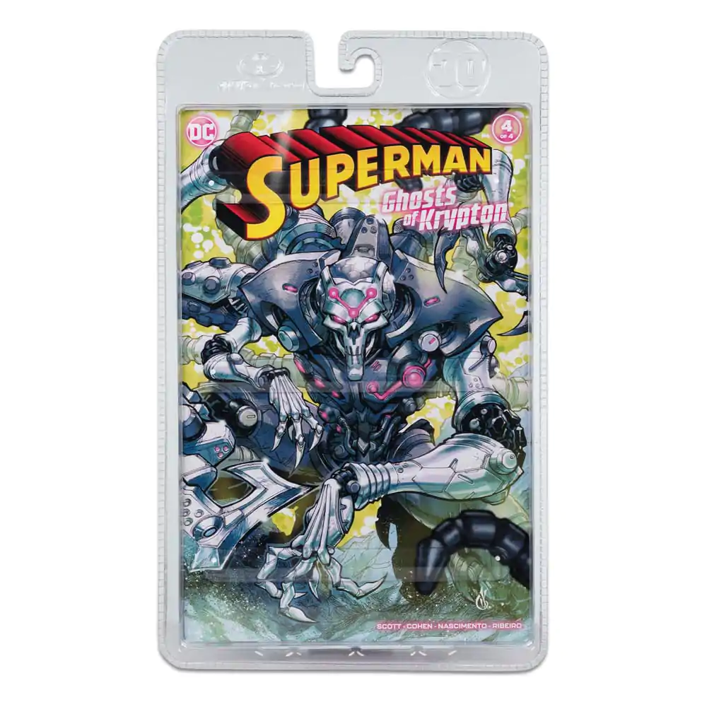 DC Direct Action Figure &amp; Comic Book Superman Wave 5 Brainiac (Gold Label) (Ghosts of Krypton) 18 cm product photo