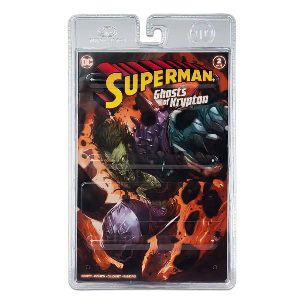 DC Direct Action Figure &amp; Comic Book Superman Wave 5 Ghost of Zod (Gold Label) (Ghosts of Krypton) 18 cm product photo