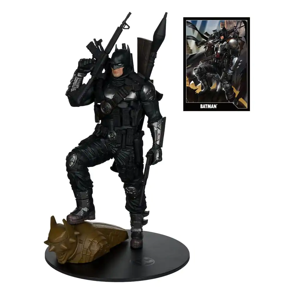 DC Direct PVC Statue The Grim Knight (Dark Multiverse) (Gold Label) 30 cm product photo