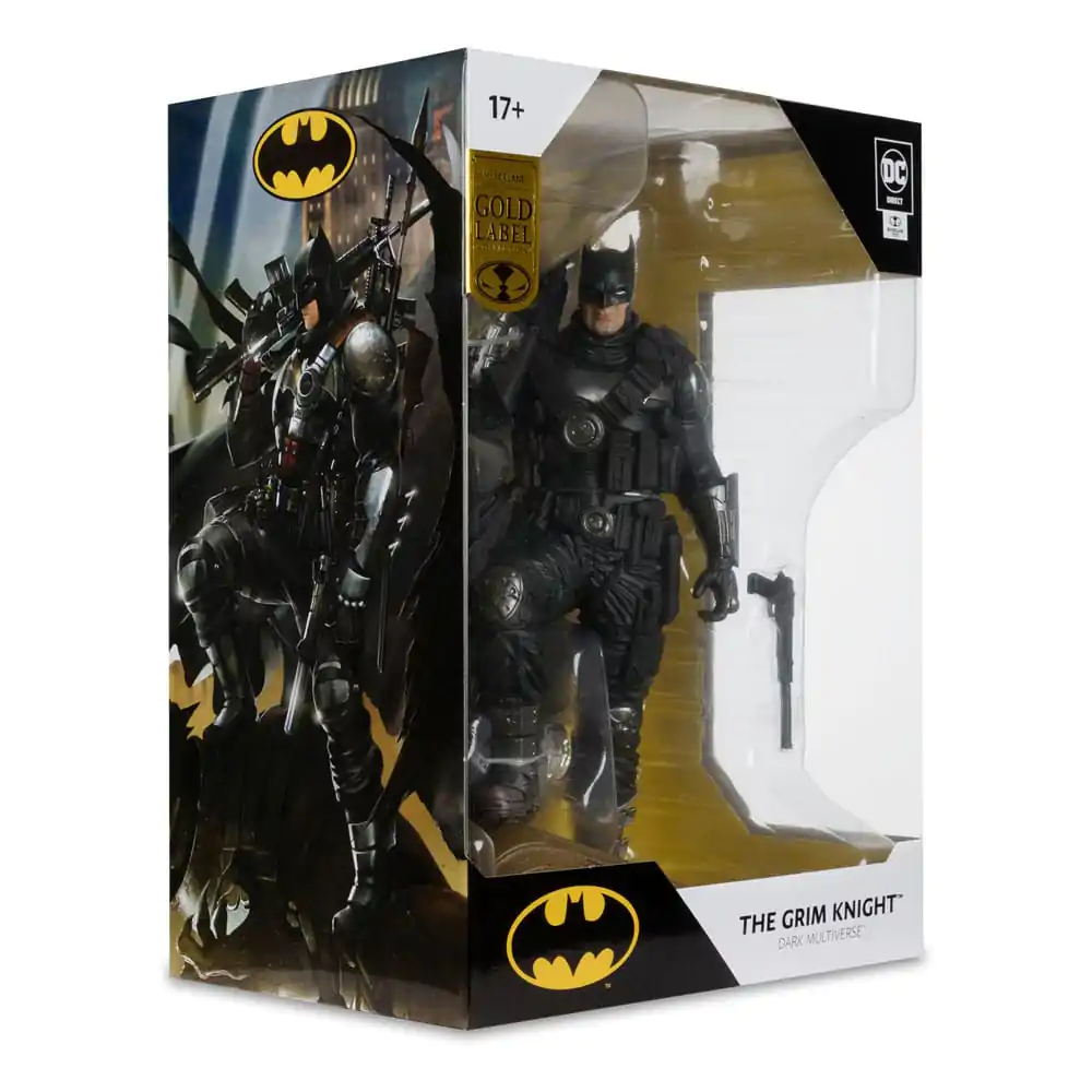 DC Direct PVC Statue The Grim Knight (Dark Multiverse) (Gold Label) 30 cm product photo