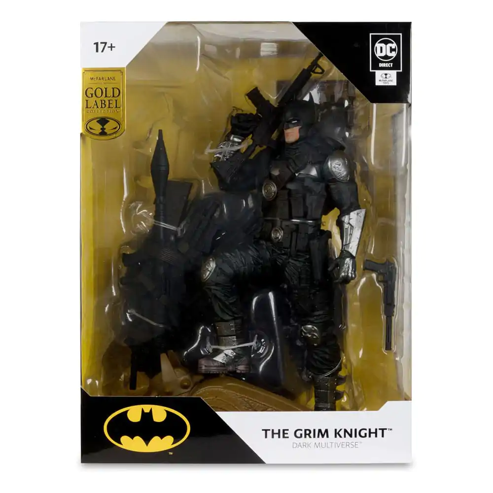 DC Direct PVC Statue The Grim Knight (Dark Multiverse) (Gold Label) 30 cm product photo
