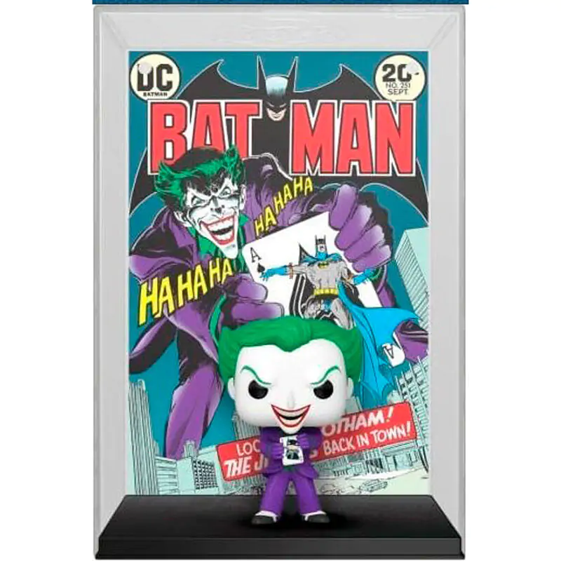 DC POP! Comic Cover Vinyl Figure Joker- Back in Town product photo