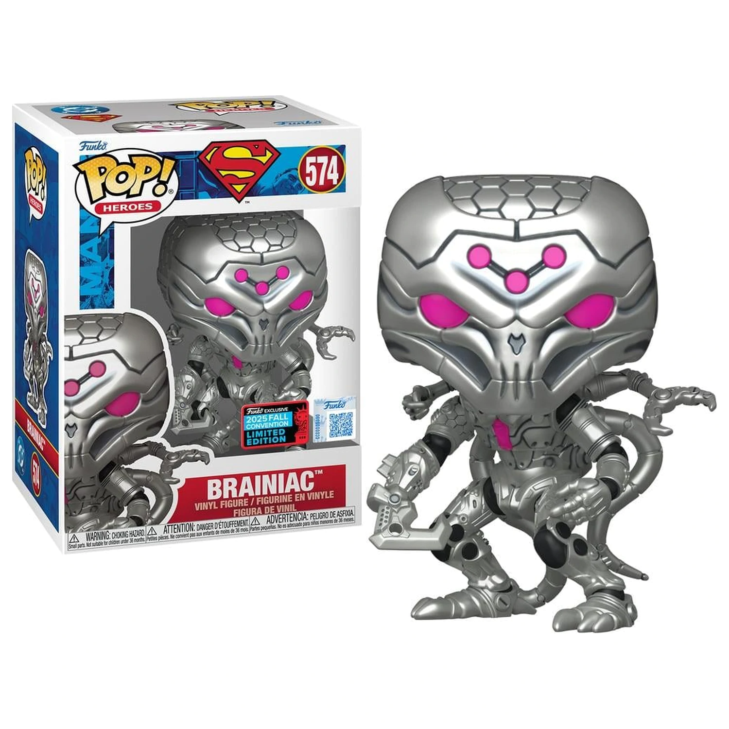 DC Funko POP figure Brainiac (Metallic) product photo
