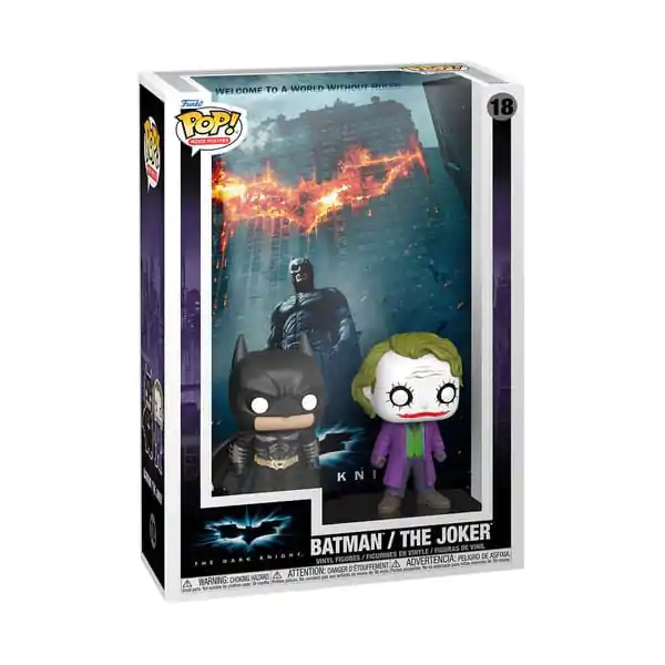 DC POP! Movie Poster & Figure The Dark Knight 9 cm product photo