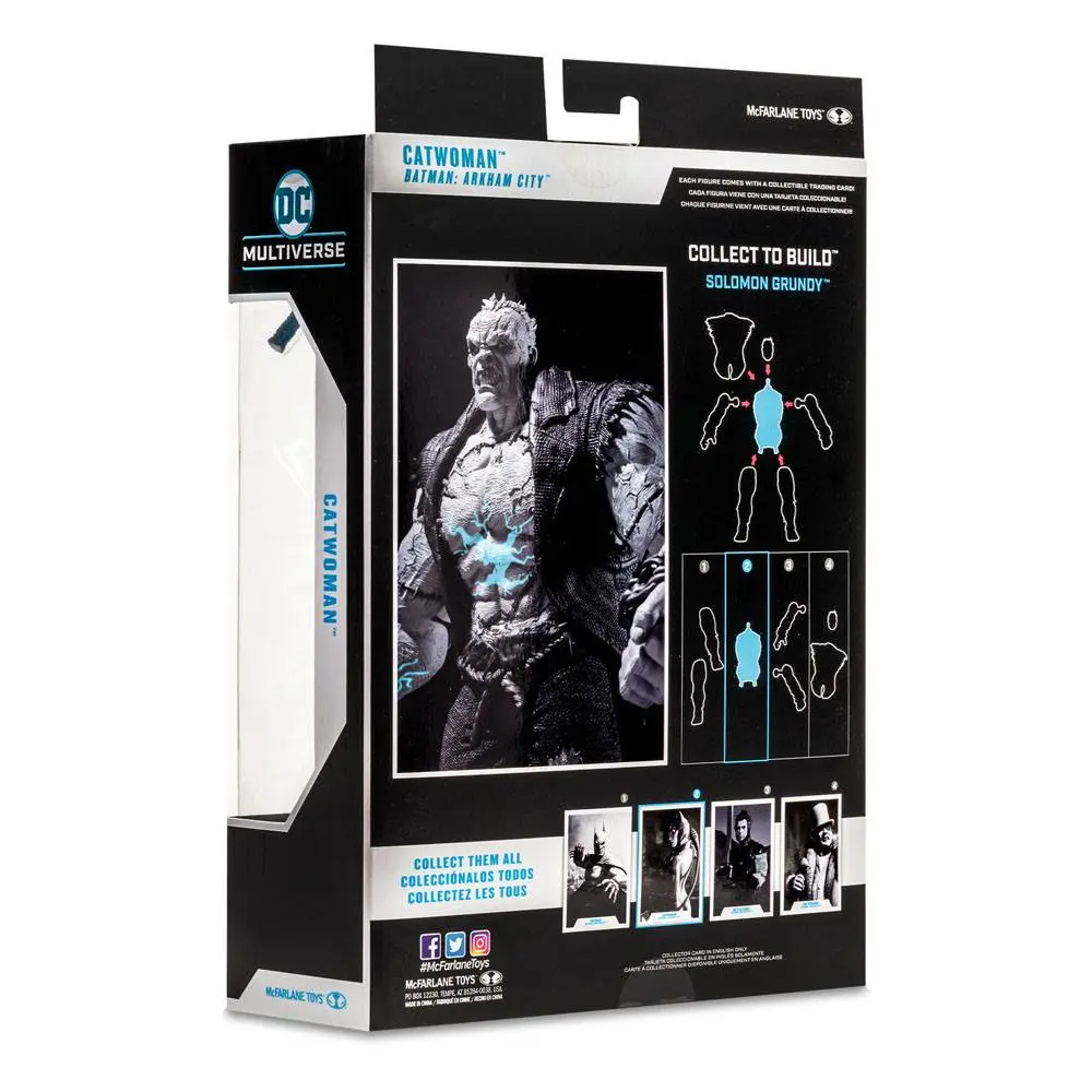 DC Gaming Build A Action Figure Catwoman Gold Label (Batman: Arkham City) 18 cm product photo