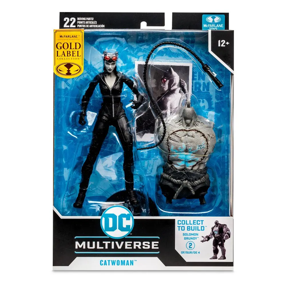 DC Gaming Build A Action Figure Catwoman Gold Label (Batman: Arkham City) 18 cm product photo