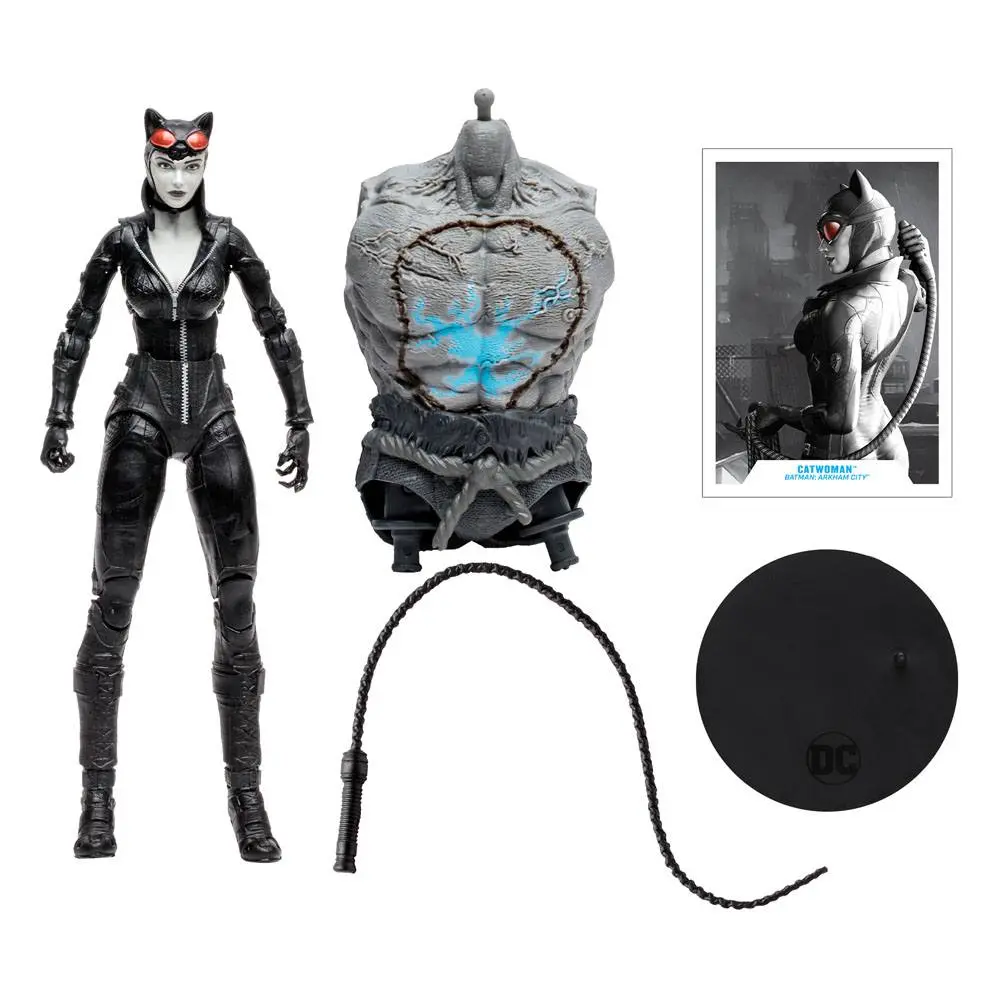 DC Gaming Build A Action Figure Catwoman Gold Label (Batman: Arkham City) 18 cm product photo