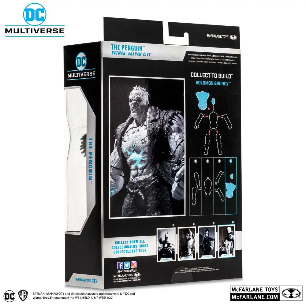DC Gaming Build A Action Figure The Penguin Gold Label (Batman: Arkham City) 18 cm product photo