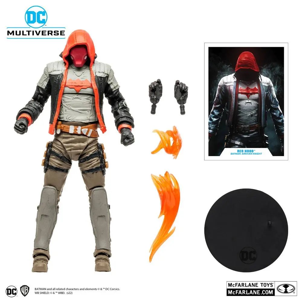 DC Gaming Action Figure Red Hood (Batman: Arkham Knight) 18 cm termékfotó