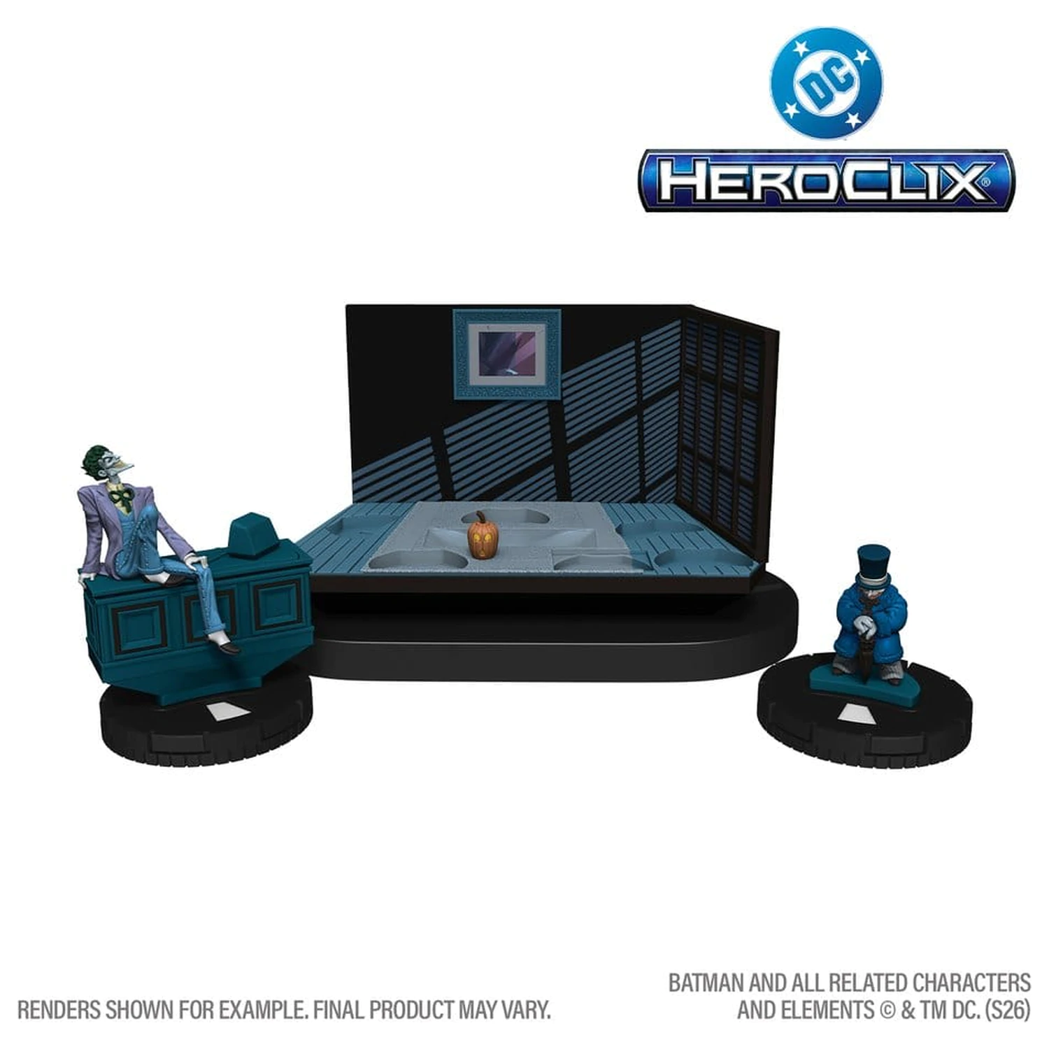 DC HeroClix SwitchClix Minifigures with Base The Long Halloween Team Base 23 cm product photo