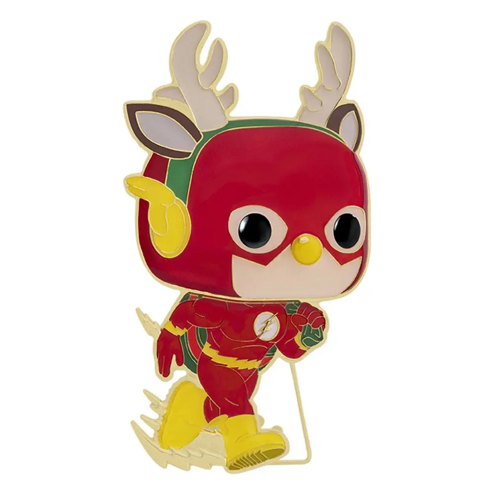 DC Holiday POP! Enamel Pin Flash 10 cm product photo