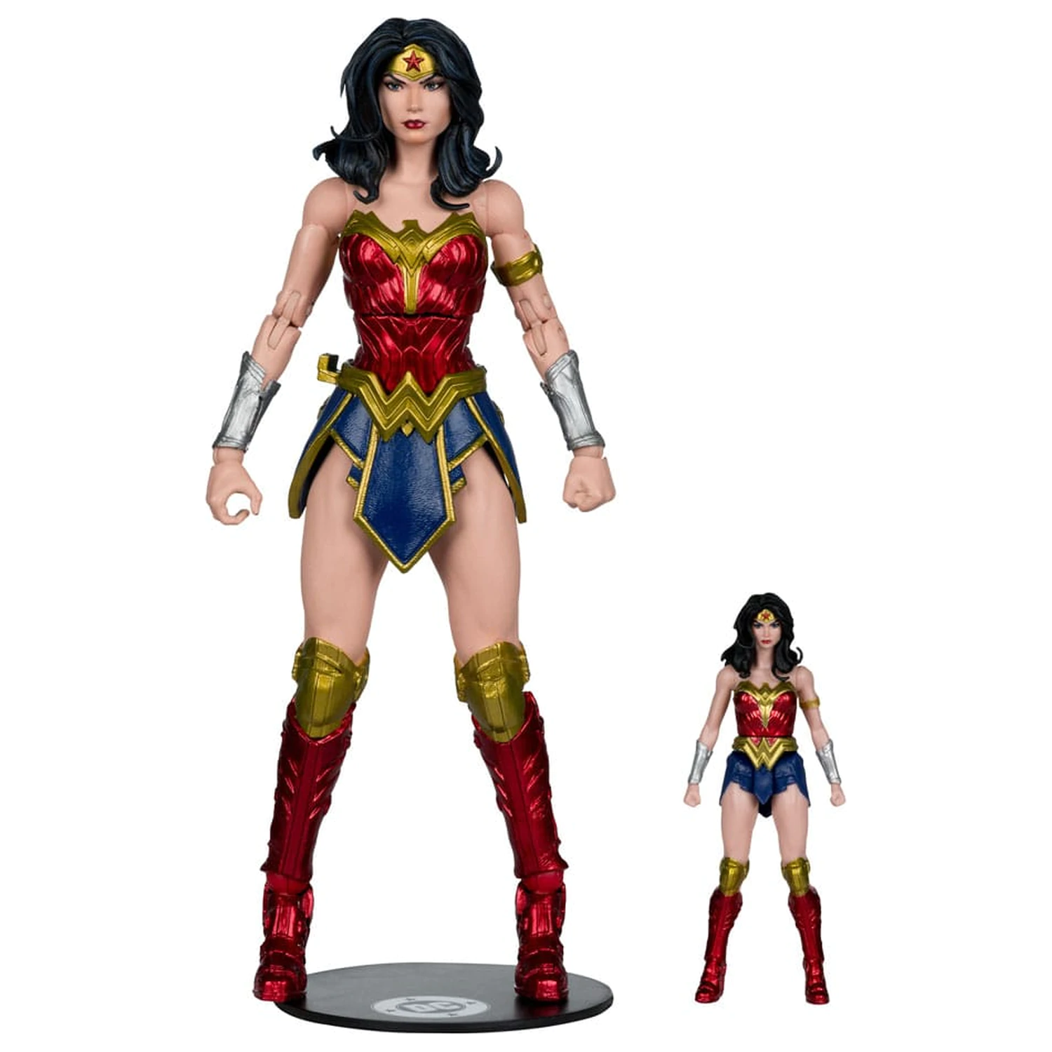 DC Justice League Monsterverse DC Multiverse Action Figures 2-Pack Wonder Woman Vs. Atomic Blast Godzilla 18 cm  product photo
