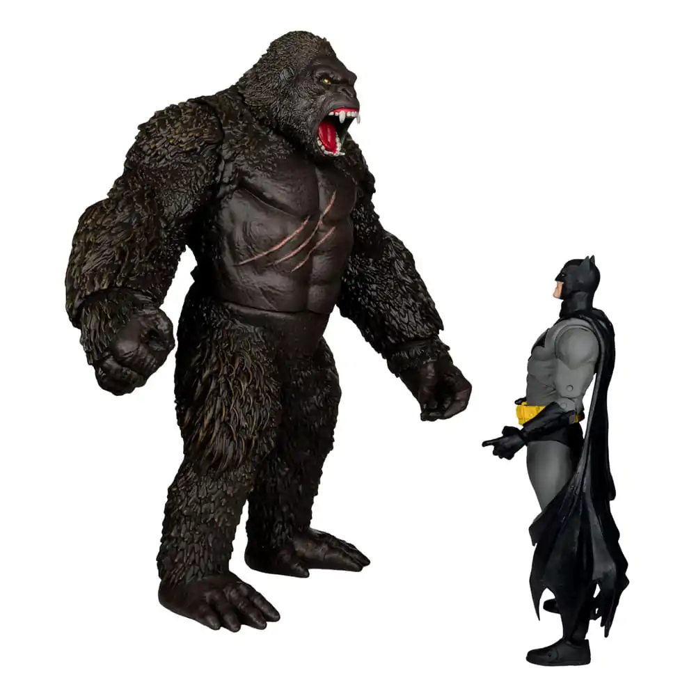 DC Justice League Monsterverse DC Multiverse Action Figures 2-Pack Batman & Kong 29 cm termékfotó