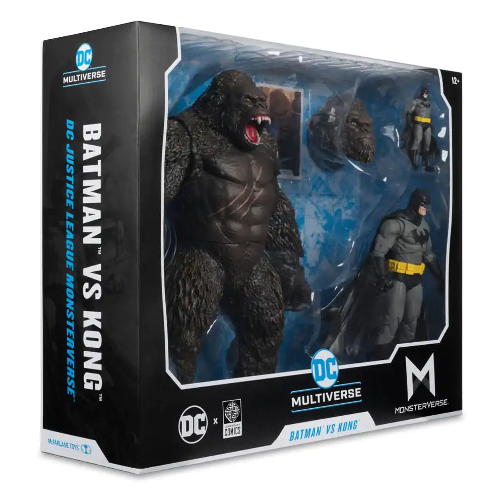 DC Justice League Monsterverse DC Multiverse Action Figures 2-Pack Batman & Kong 29 cm termékfotó