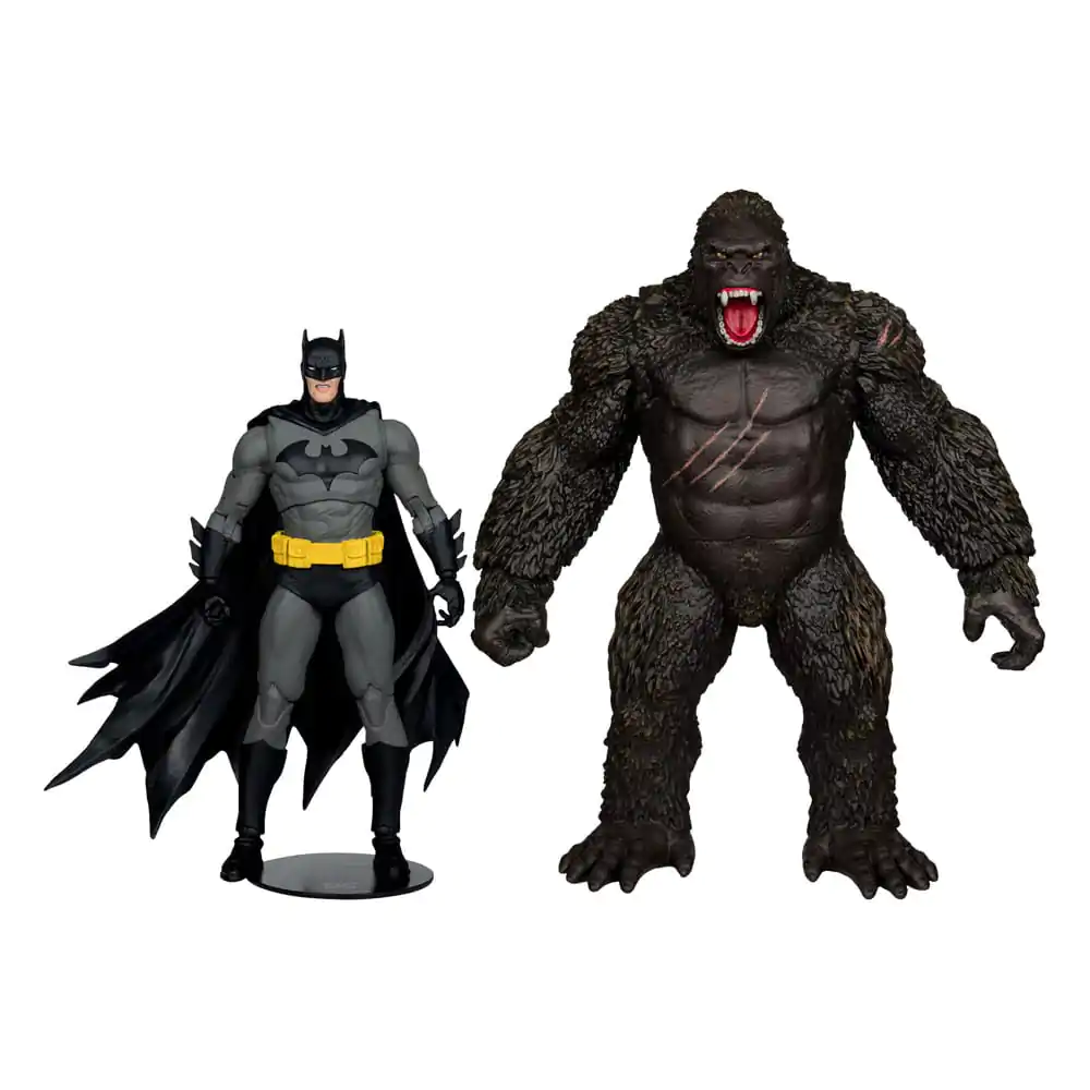 DC Justice League Monsterverse DC Multiverse Action Figures 2-Pack Batman & Kong 29 cm termékfotó