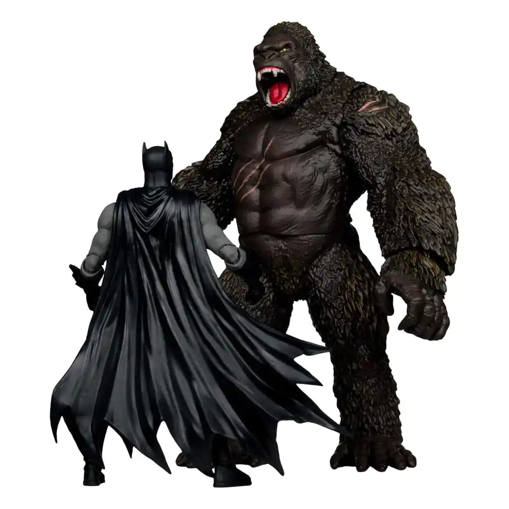 DC Justice League Monsterverse DC Multiverse Action Figures 2-Pack Batman & Kong 29 cm termékfotó