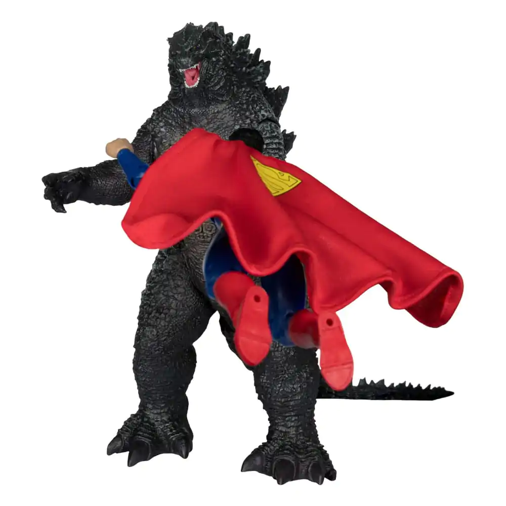 DC Justice League Monsterverse DC Multiverse Action Figures 2-Pack Superman Vs. Godzilla 30 cm product photo