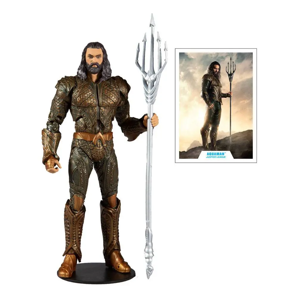DC Justice League Movie Action Figure Aquaman 18 cm product photo