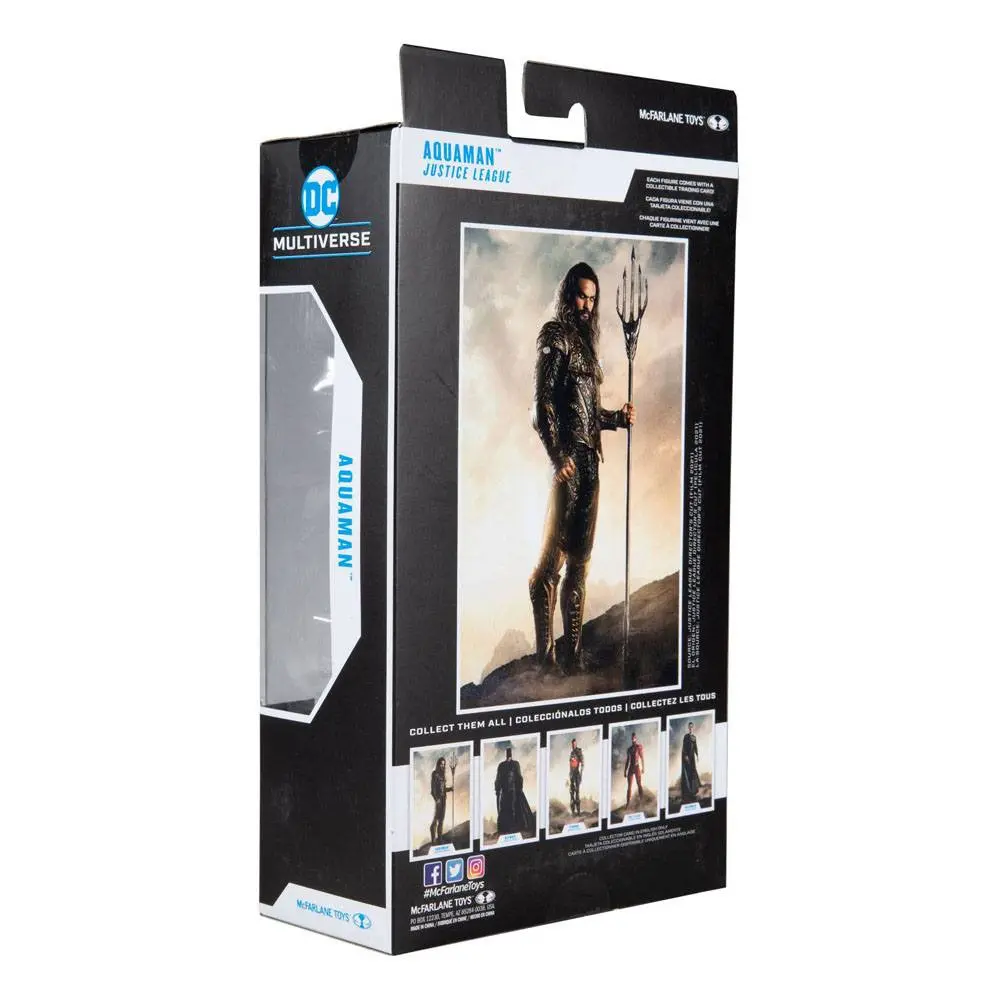 DC Justice League Movie Action Figure Aquaman 18 cm product photo